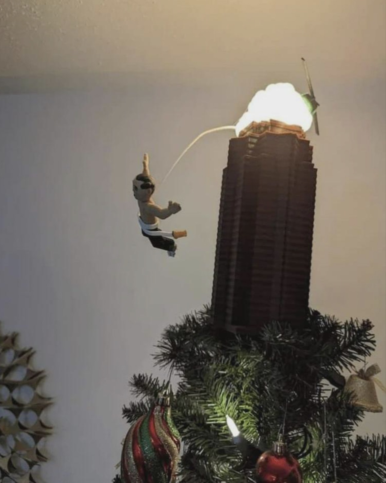 die hard tree topper